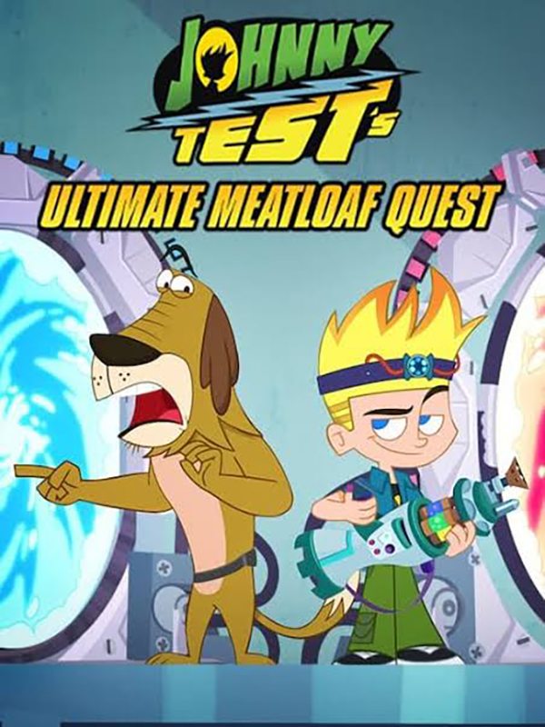 Game cover: Johnny Test's Ultimate Meatloaf Quest