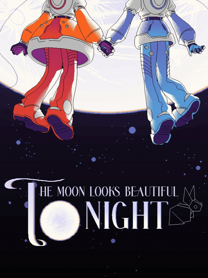 Game cover: The Moon Looks Beautiful Tonight