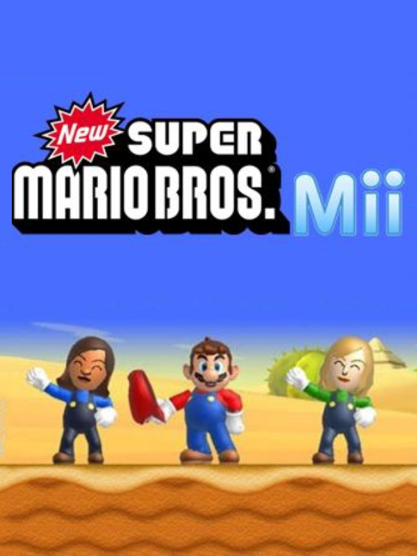 Game cover: New Super Mario Bros. Mii