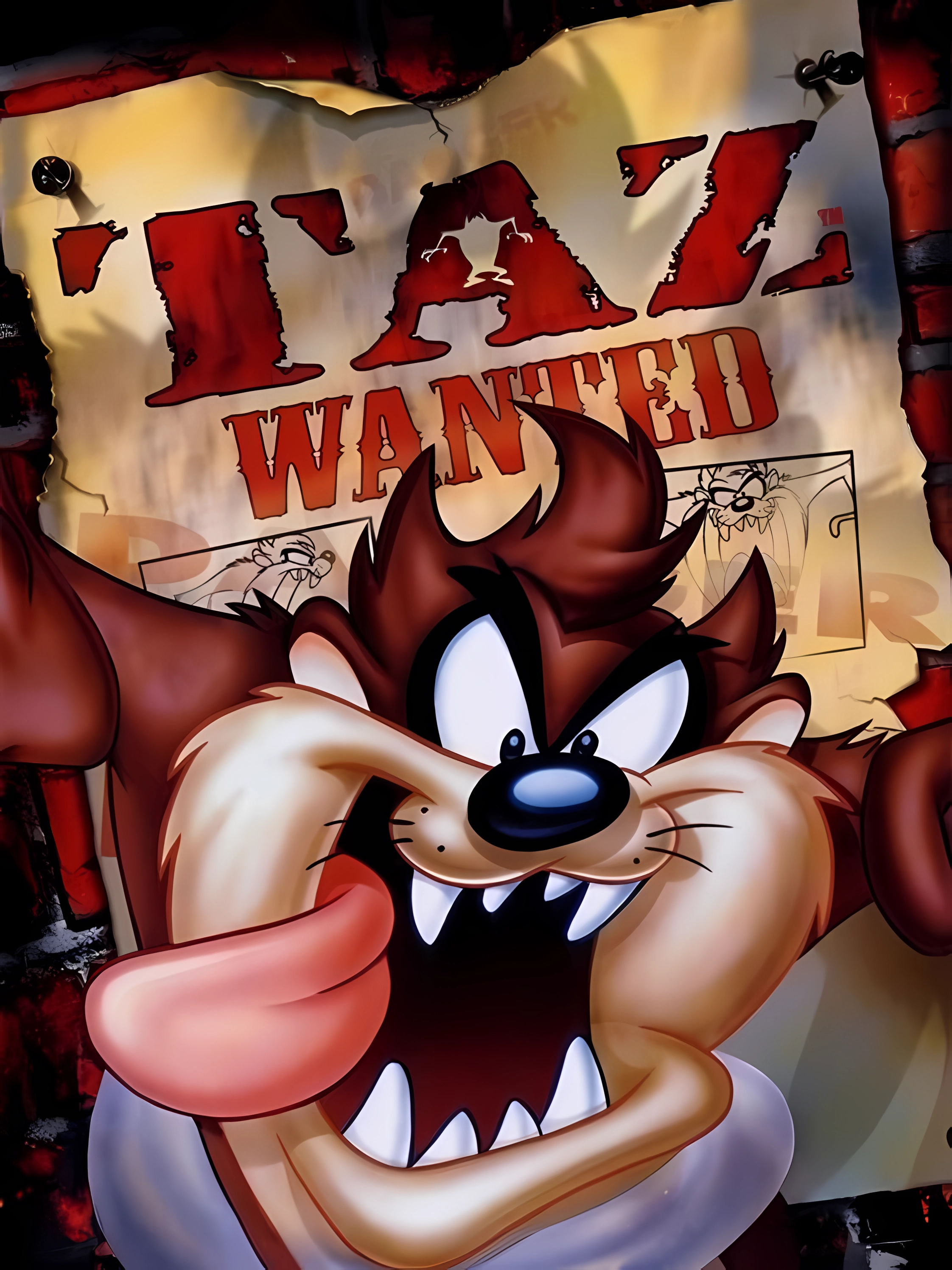 Game cover: Taz: Wanted