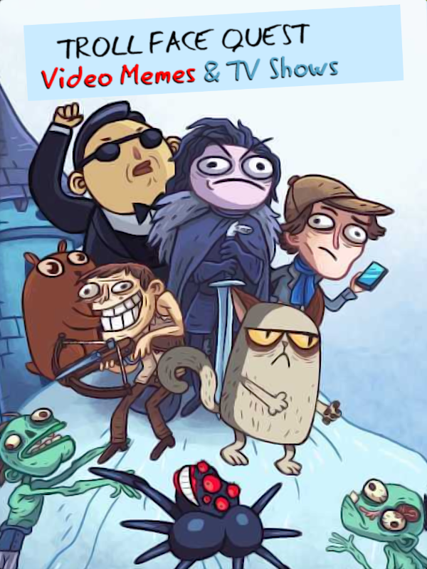 Game cover: Trollface Quest: Video Memes & TV Shows