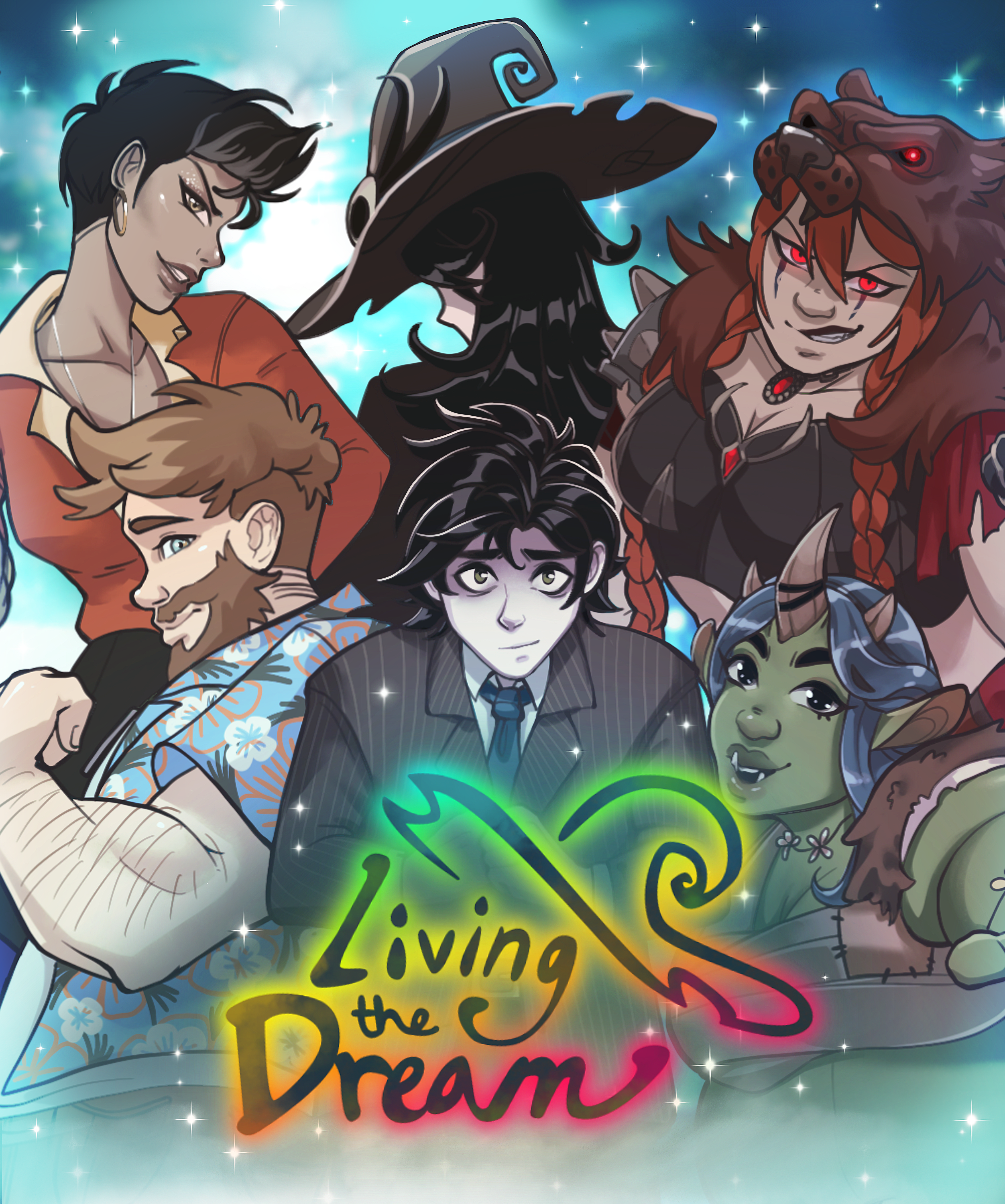 Game cover: Living the Dream