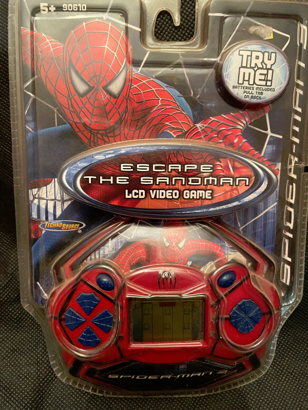 Game cover: Spider-Man 3: Escape the Sandman