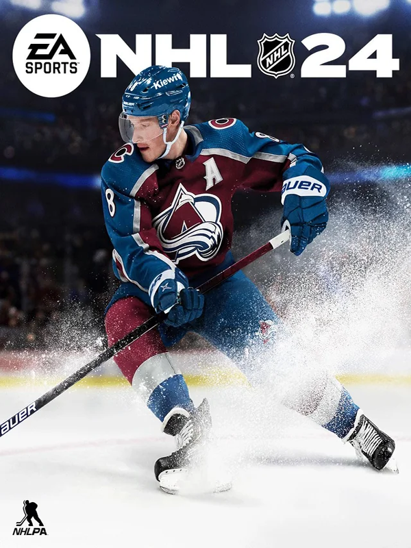 Game cover: NHL 24