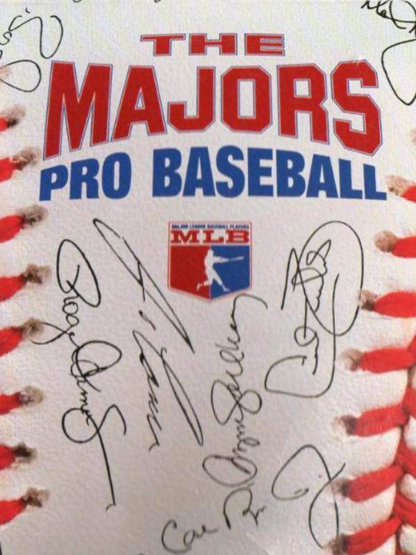 Game cover: The Majors Pro Baseball