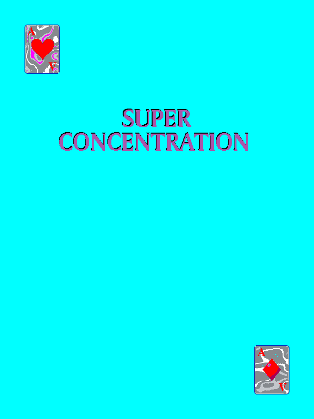 Game cover: Super Concentration