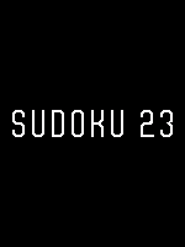 Game cover: Sudoku 23