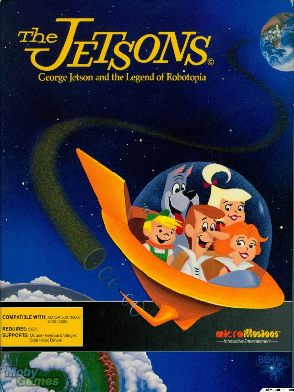 Game cover: The Jetsons: George Jetson and the Legend of Robotopia