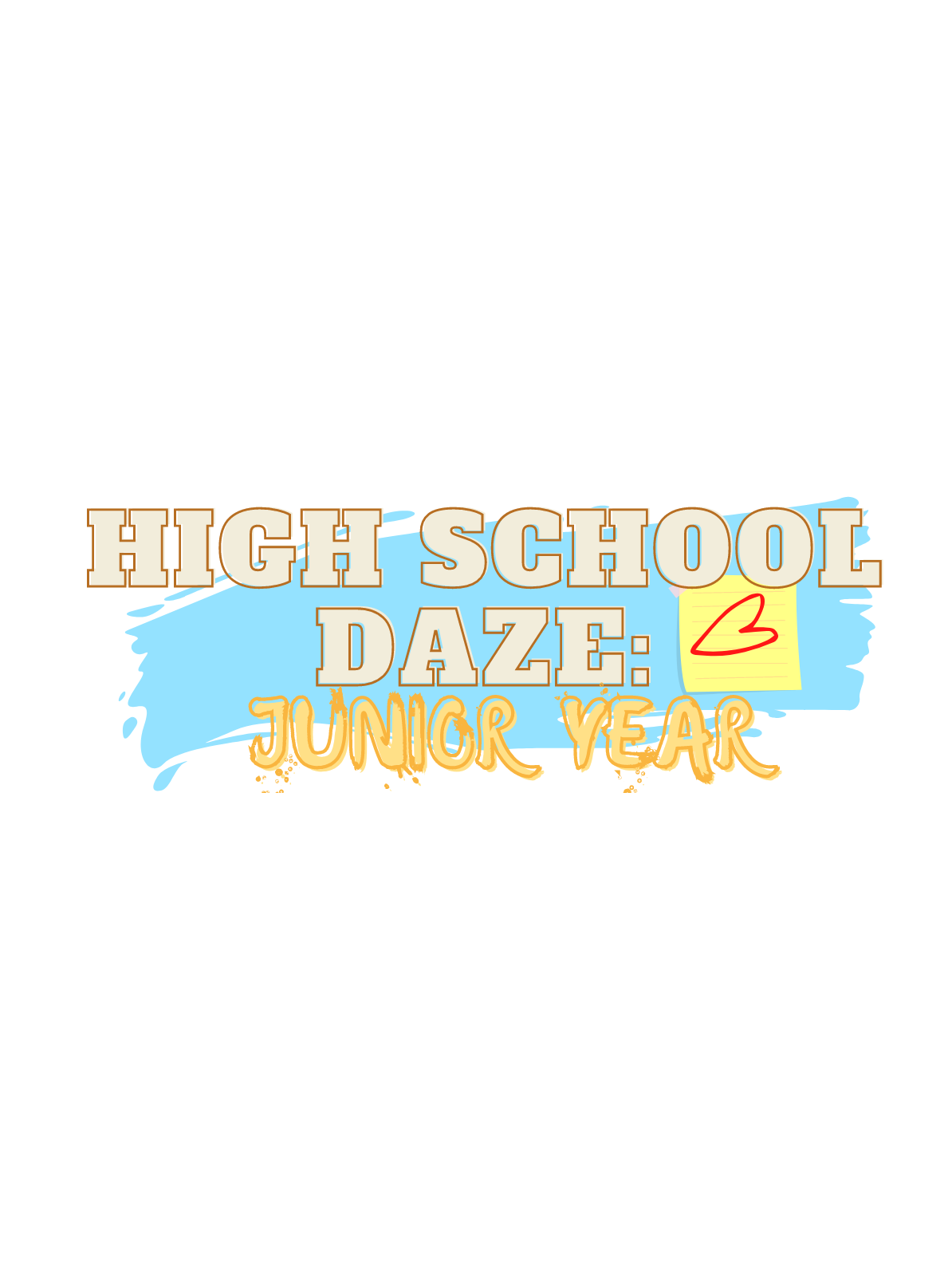 Game cover: High School Daze: Junior Year
