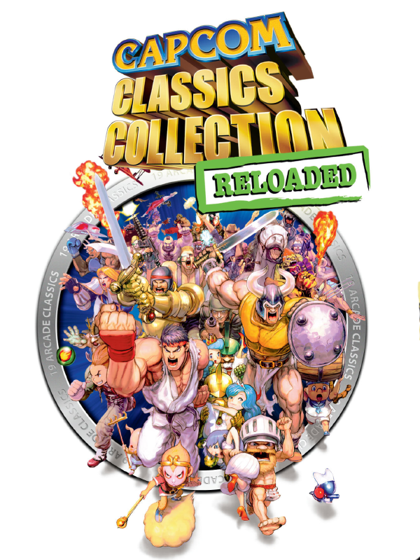 Game cover: Capcom Classics Collection Reloaded