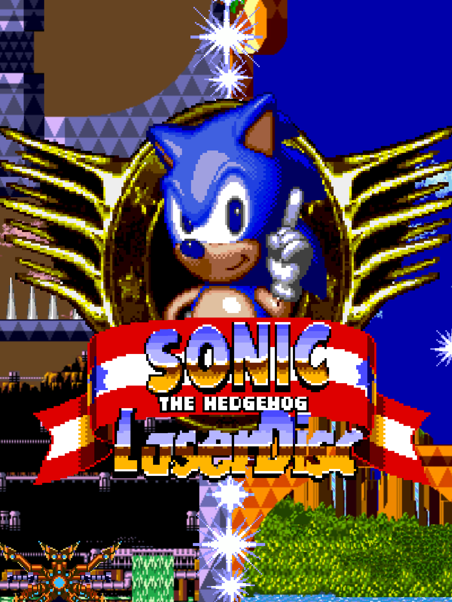 Game cover: Sonic LaserDisc