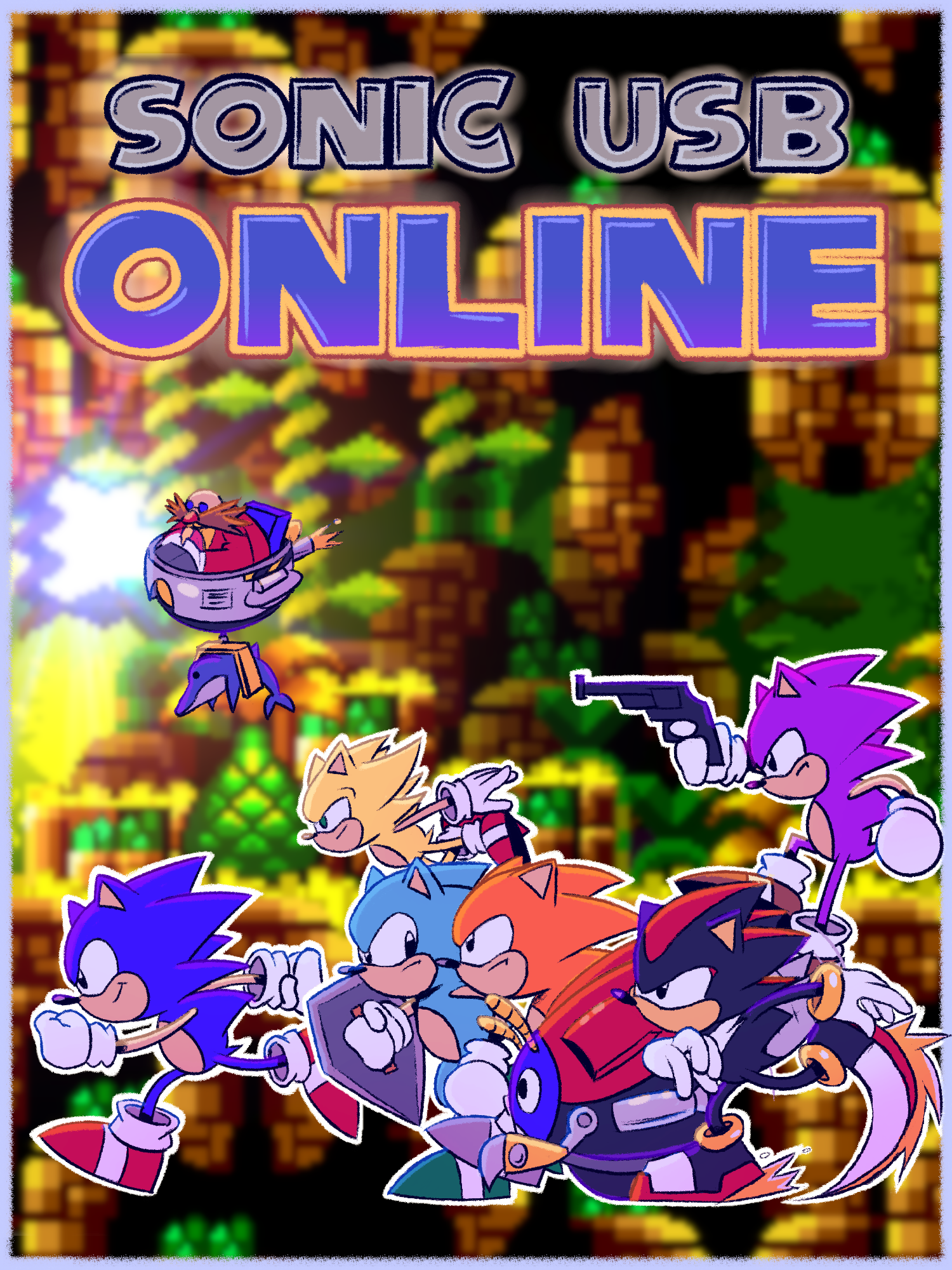 Game cover: Sonic USB Online