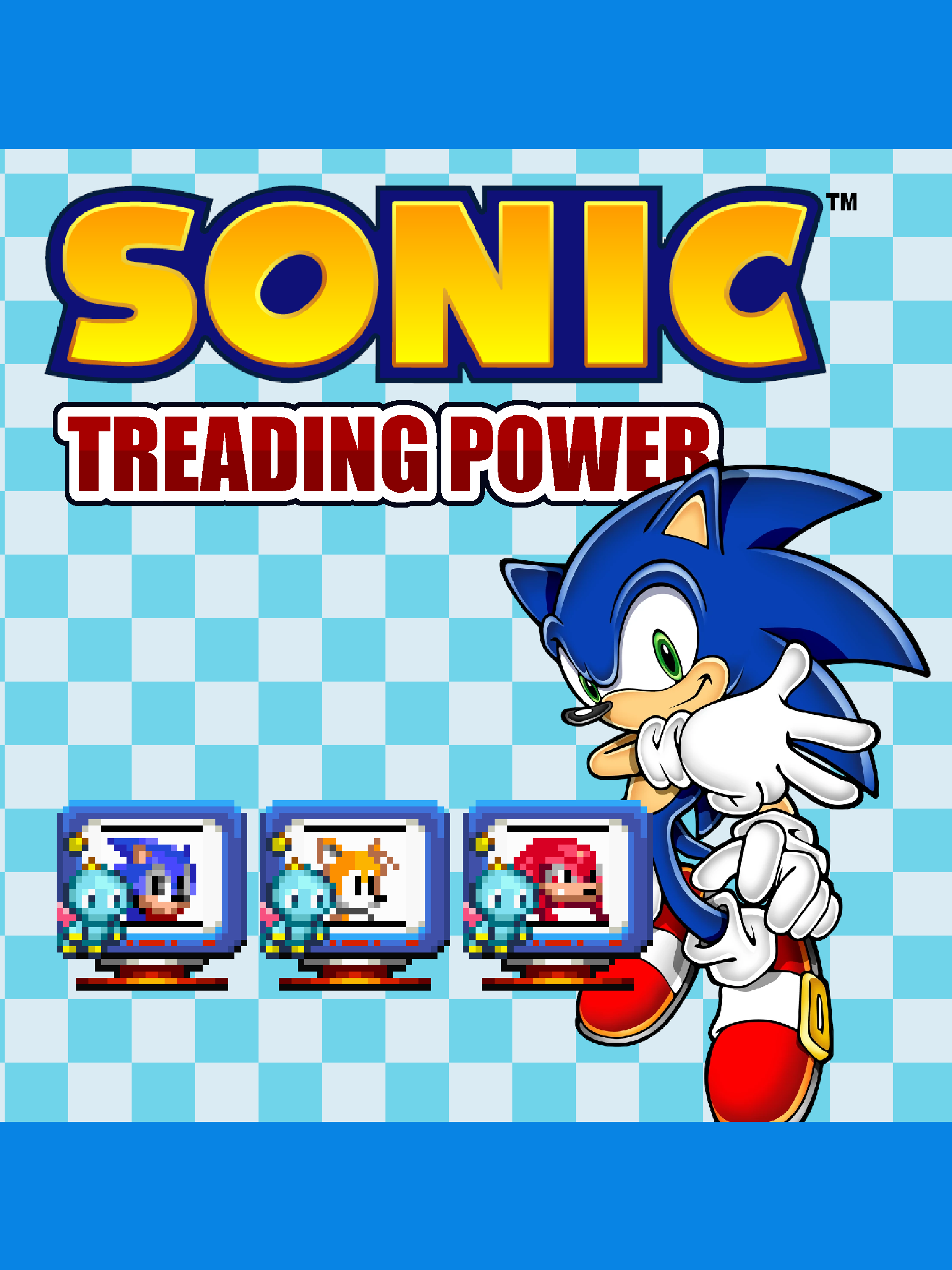 Game cover: Sonic Treading Power