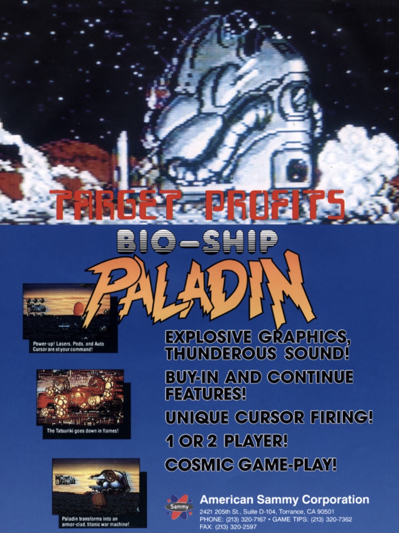 Game cover: Bio-Ship Paladin