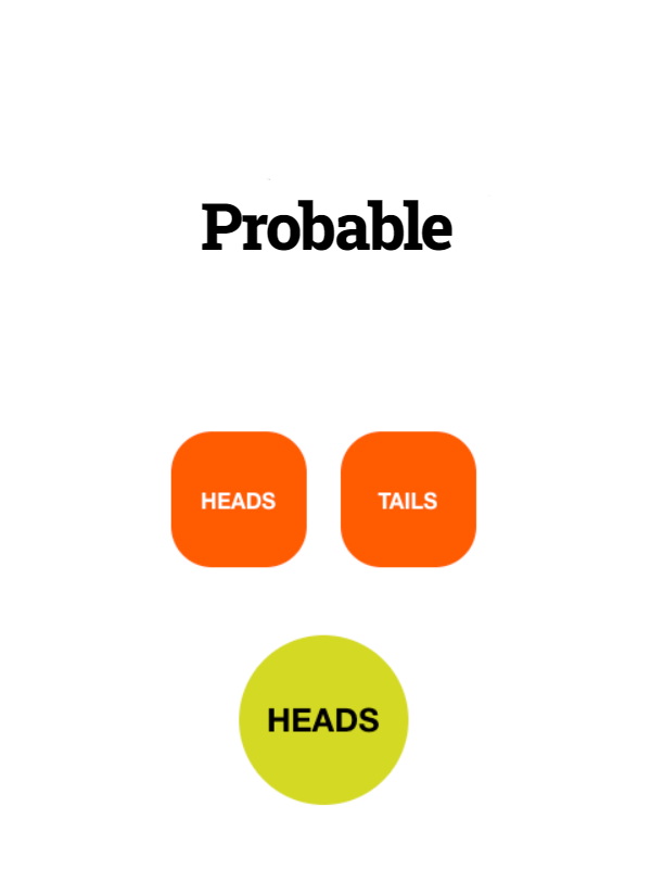 Game cover: Probable