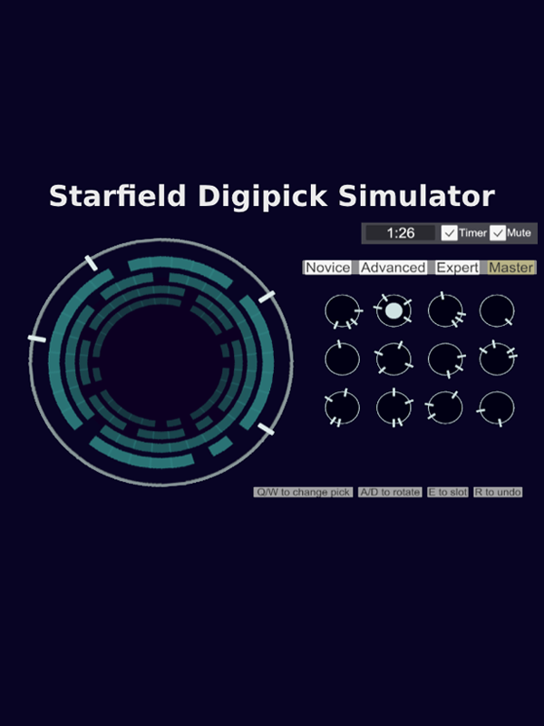 Game cover: Starfield Digipick-Locking Minigame Simulator