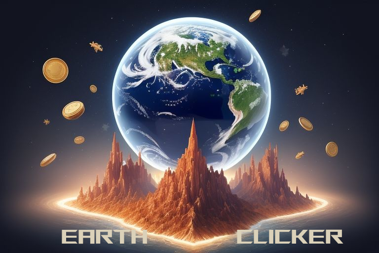 Game cover: Earth Clicker: Idle Clicker