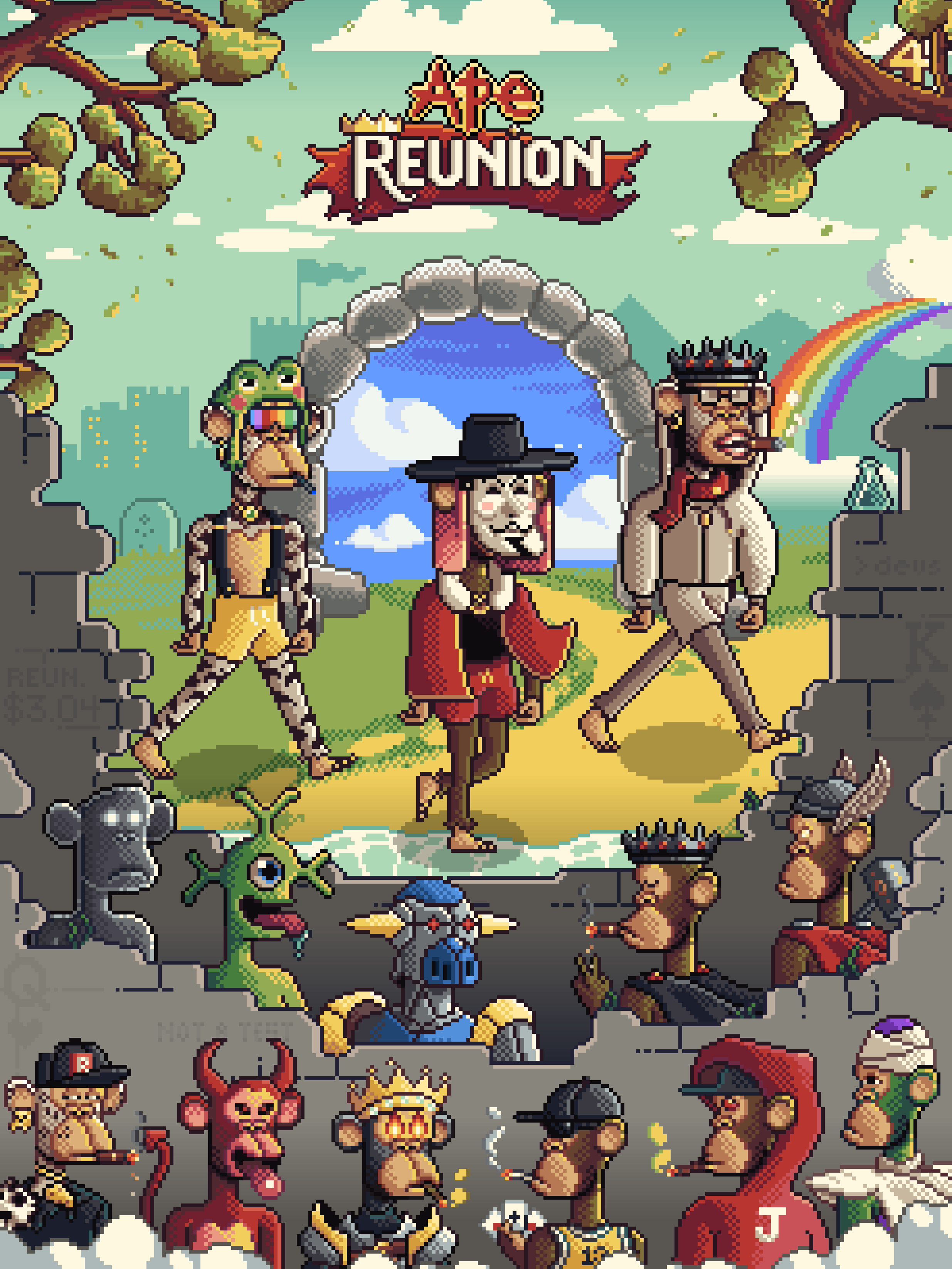 Game cover: Ape Reunion