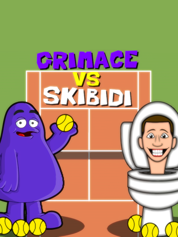 Game cover: Grimace vs. Skibidi