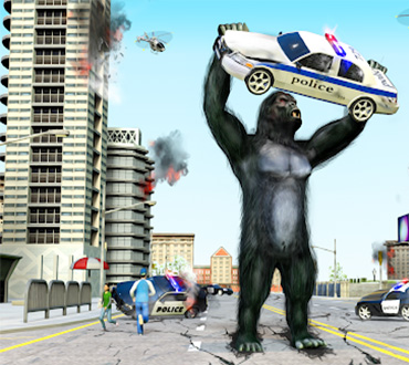 Game cover: Gorilla Smash City Attack Game