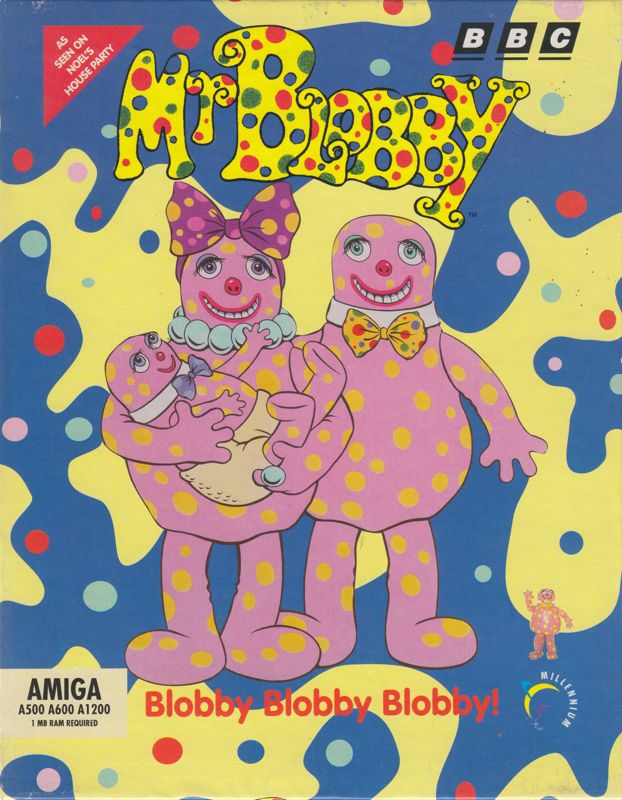 Game cover: Mr. Blobby