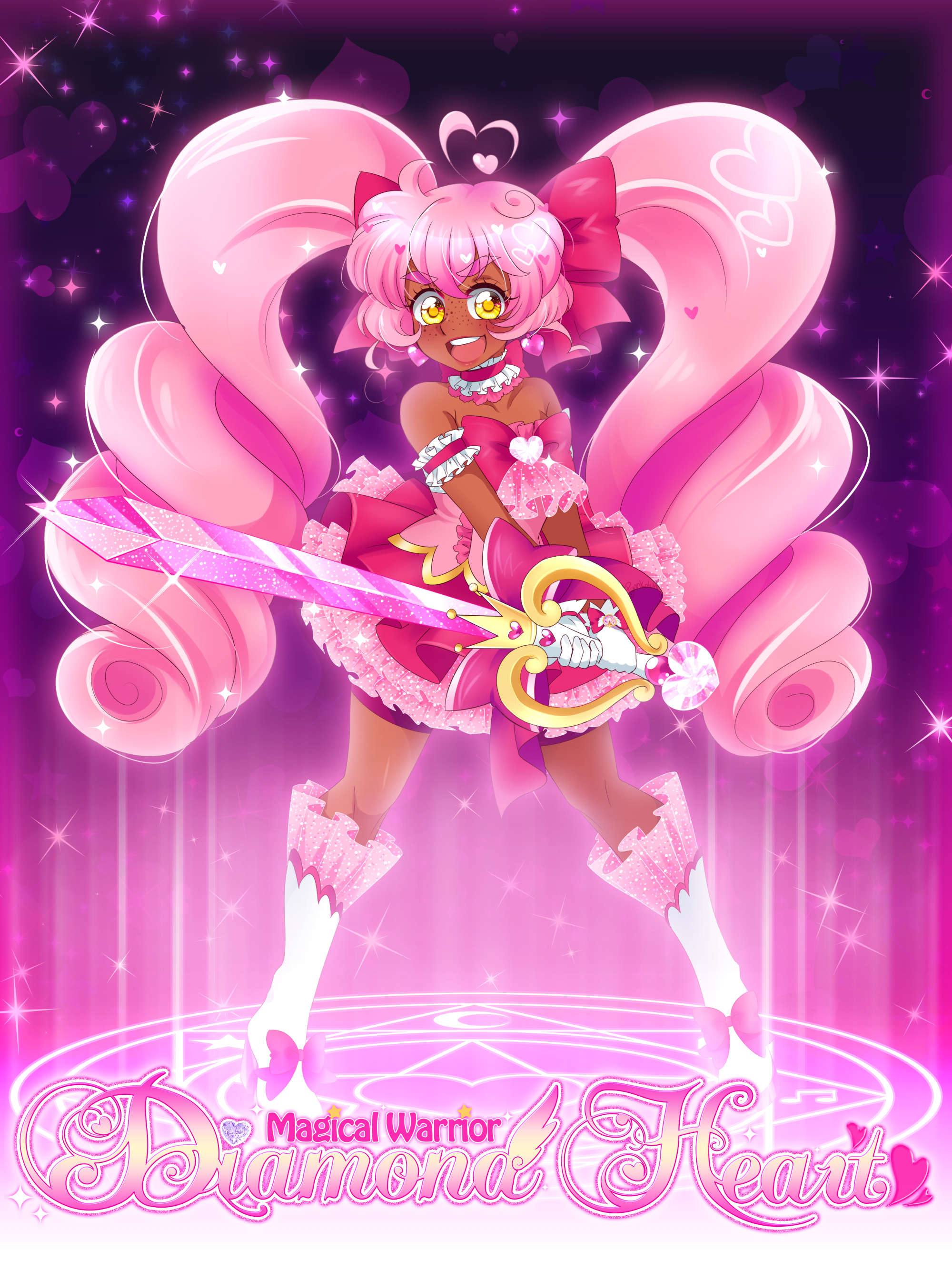 Game cover: Magical Warrior Diamond Heart