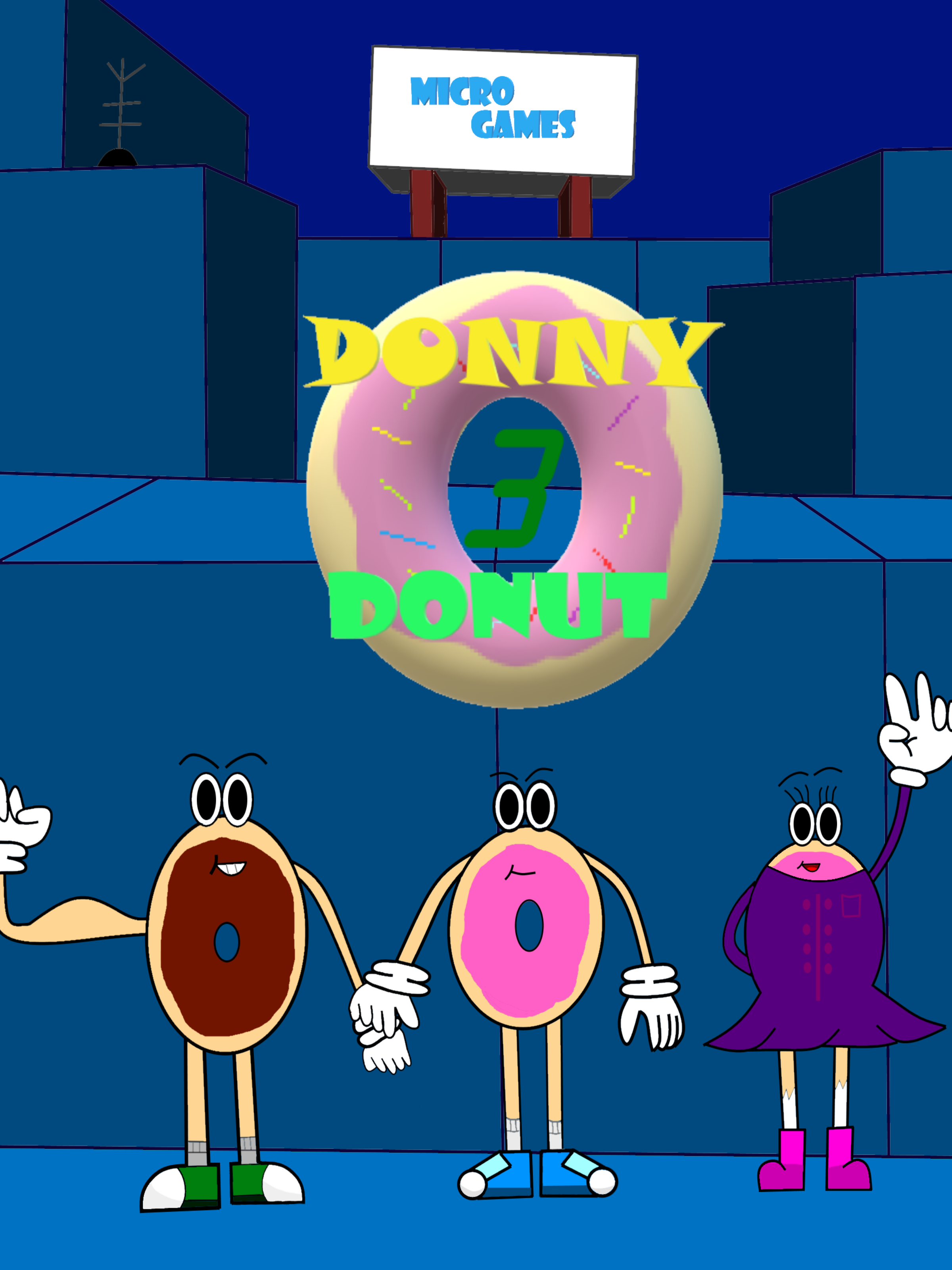 Game cover: Donny Donut 3