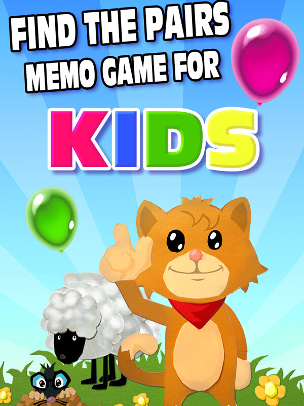 Game cover: Find the Pairs Memo Game for Kids