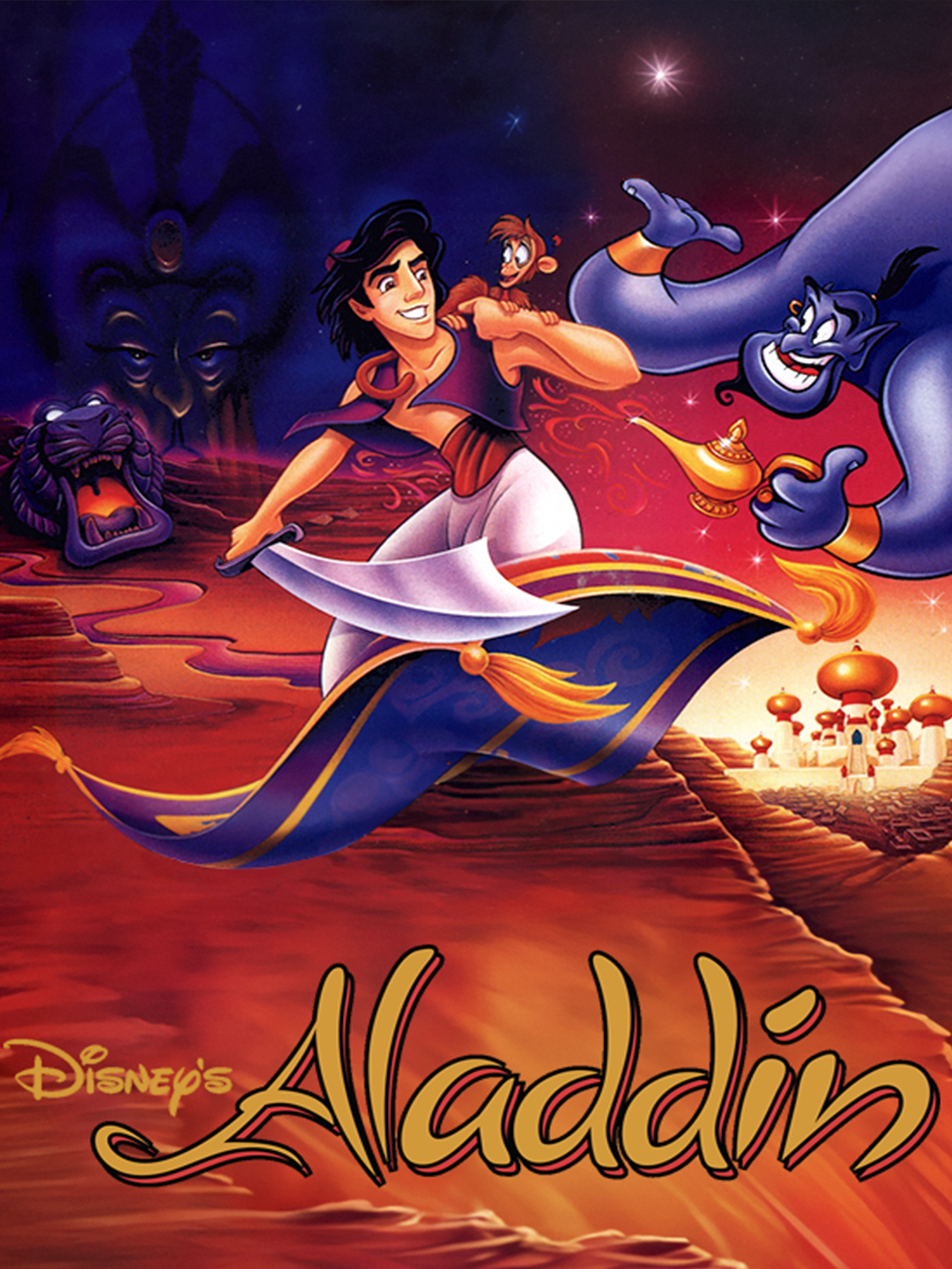 Game cover: Disney's Aladdin