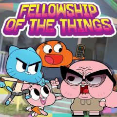 Game cover: The Amazing World of Gumball: Fellowship of the Things