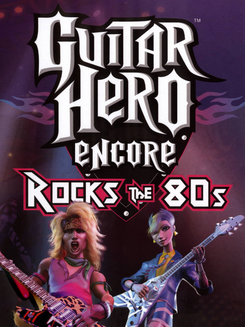 Game cover: Guitar Hero Encore: Rocks the 80s