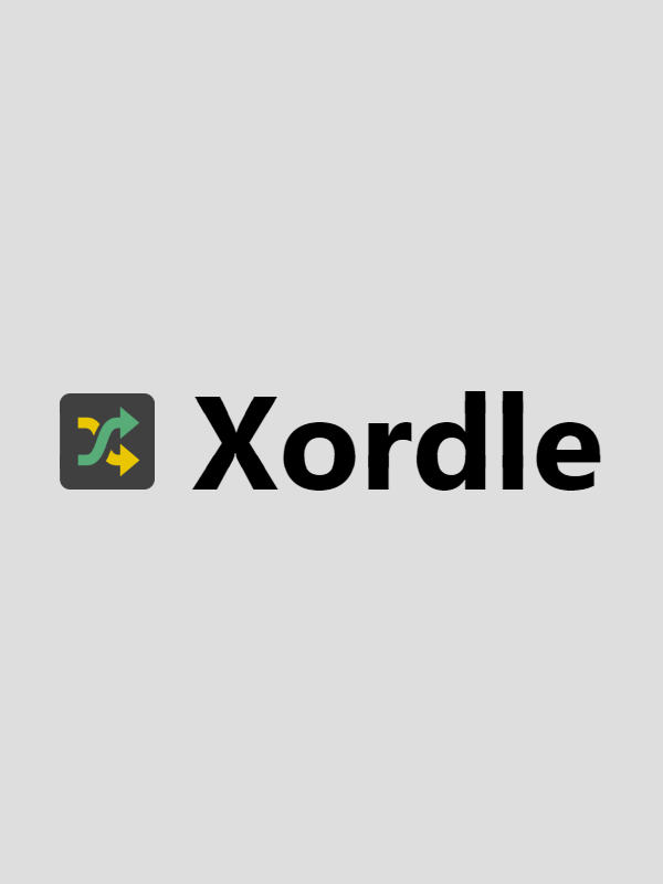 Game cover: Xordle