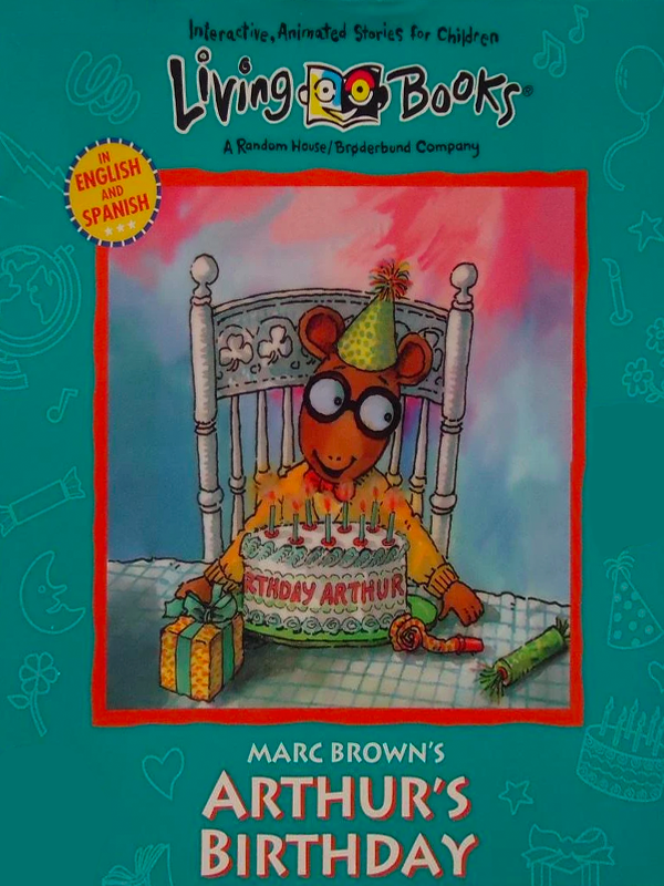 Game cover: Living Books: Arthur's Birthday