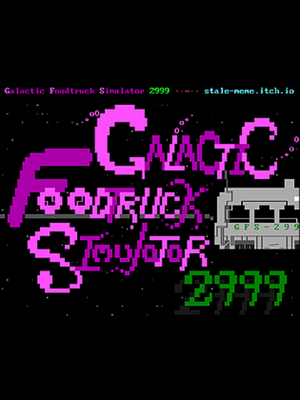 Game cover: Galactic Foodtruck Simulator 2999