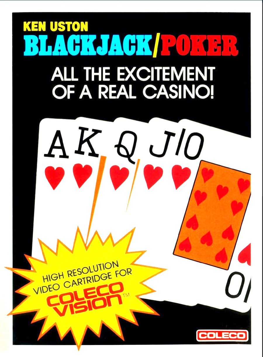 Game cover: Ken Uston BlackJack/Poker