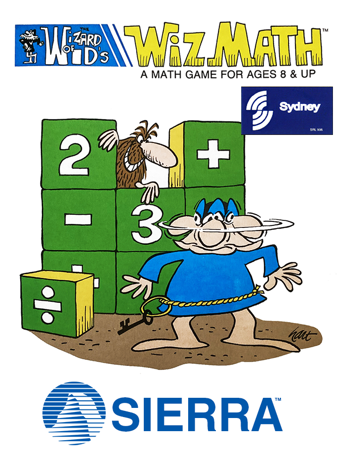 Game cover: The Wizard of Id's Wiz Math