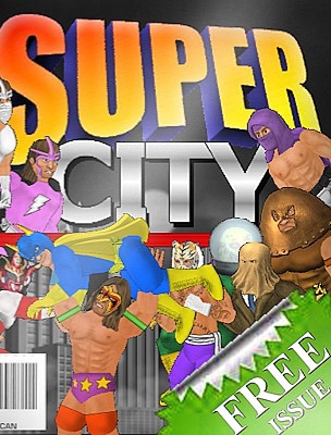 Game cover: Super City: Superhero Sim