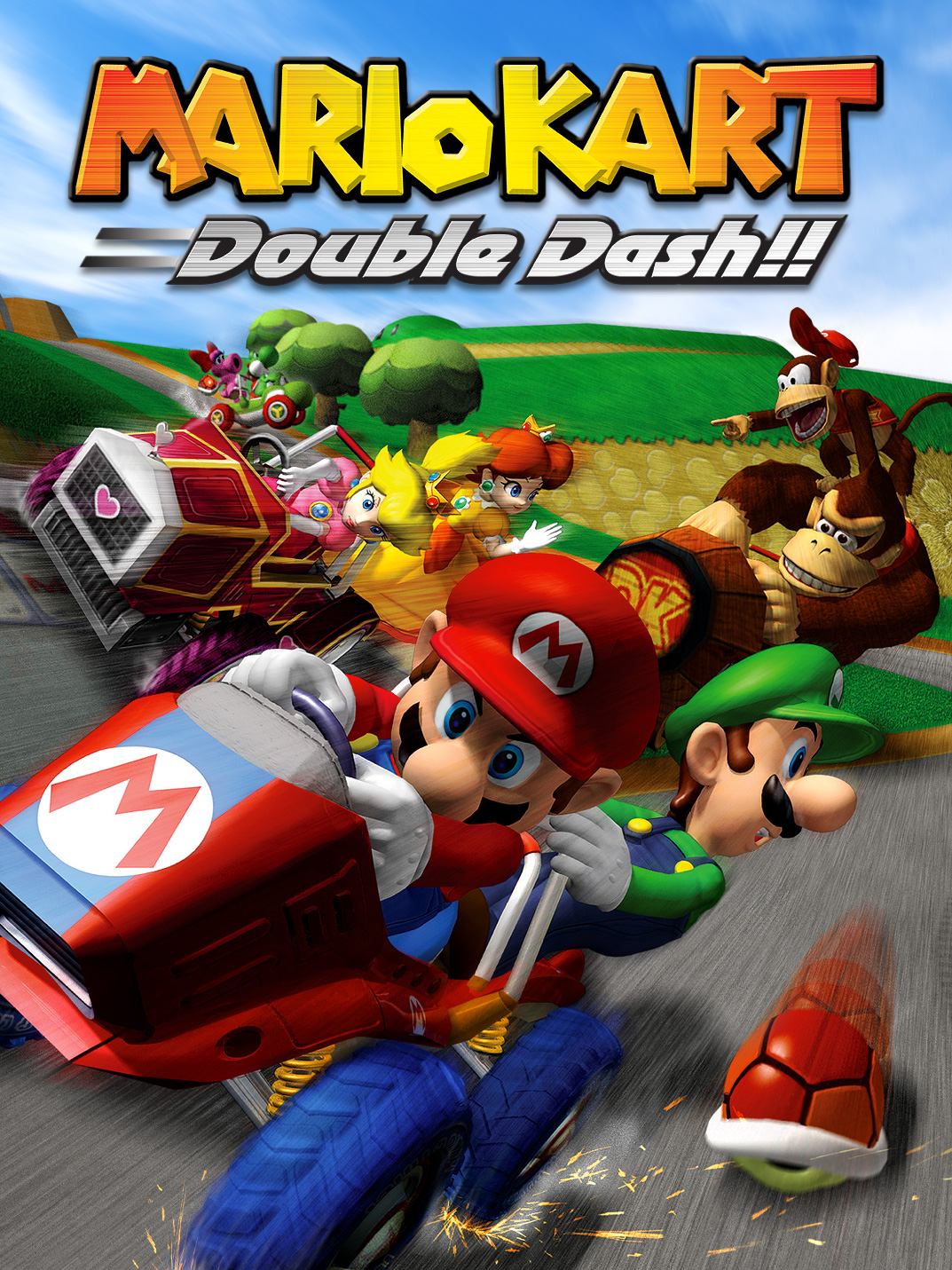 Game cover: Mario Kart: Double Dash!!