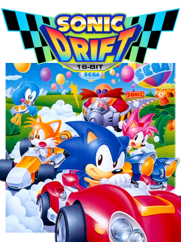 Game cover: Sonic Drift 16-Bit