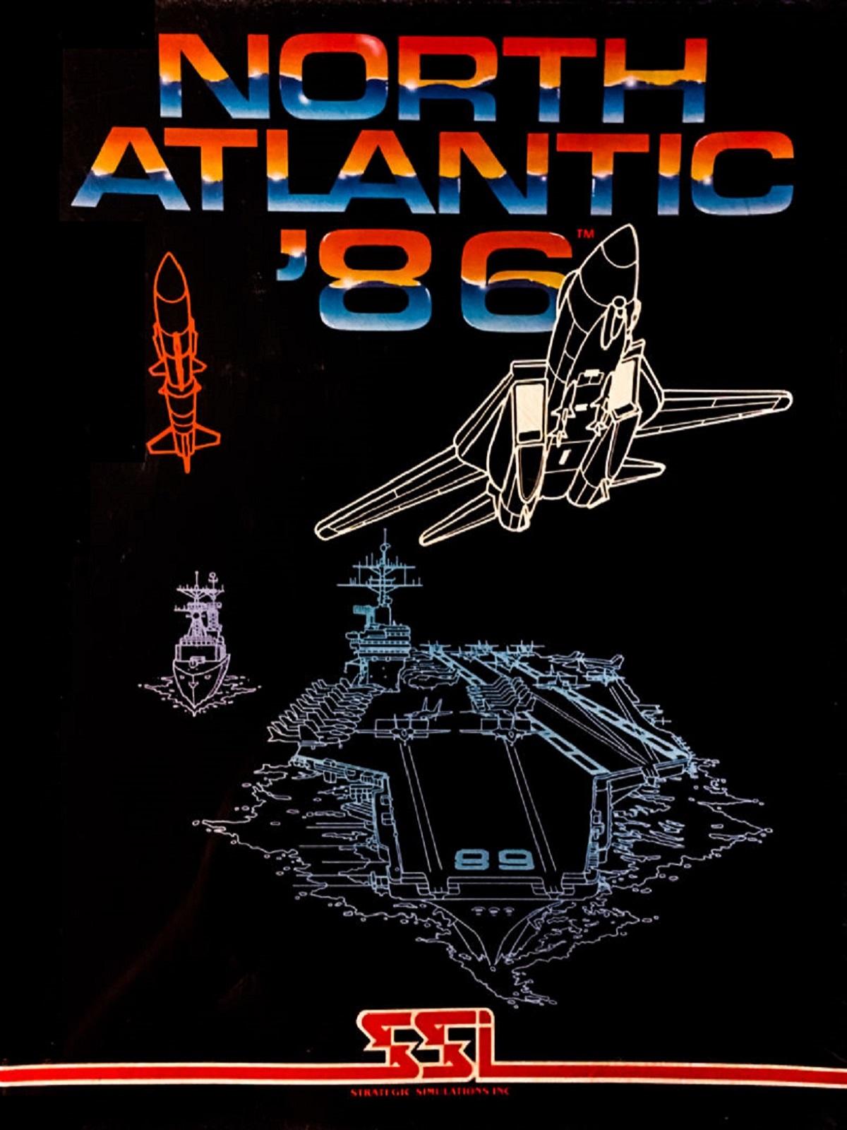Game cover: North Atlantic '86