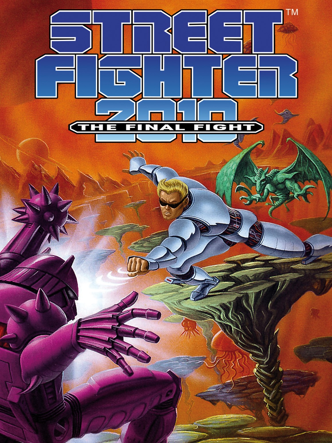 Game cover: Street Fighter 2010: The Final Fight