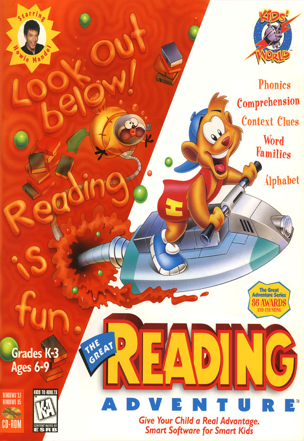 Game cover: The Great Reading Adventure