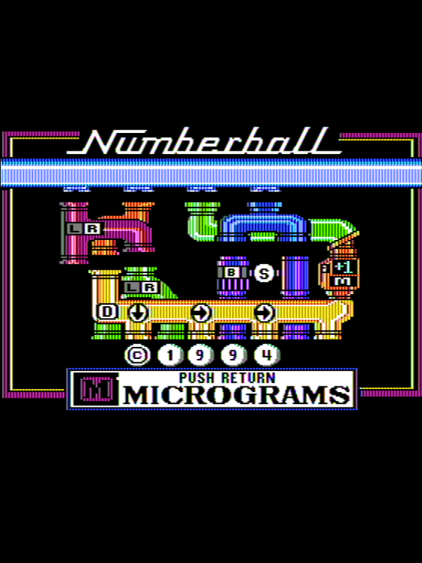 Game cover: Numberball