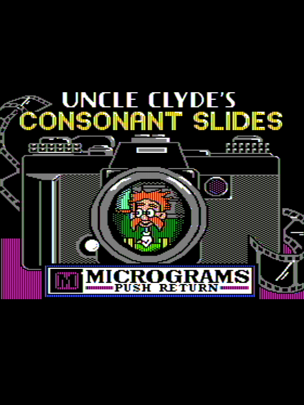 Game cover: Uncle Clyde's Consonant Slides
