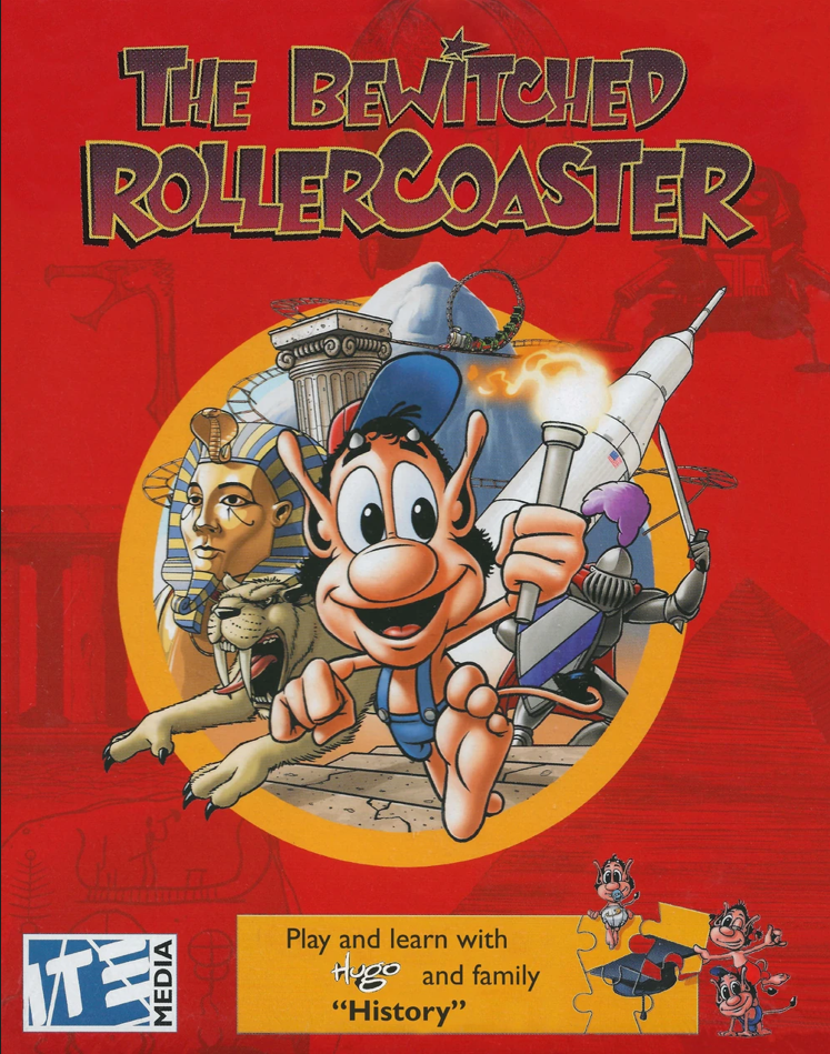 Game cover: Hugo: The Bewitched Rollercoaster