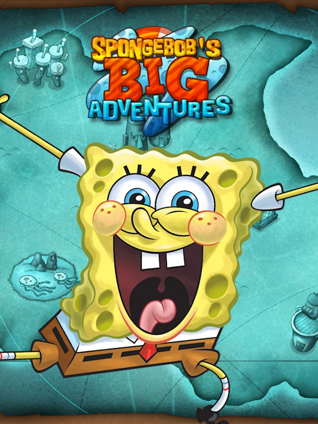 Game cover: SpongeBob's Big Adventures