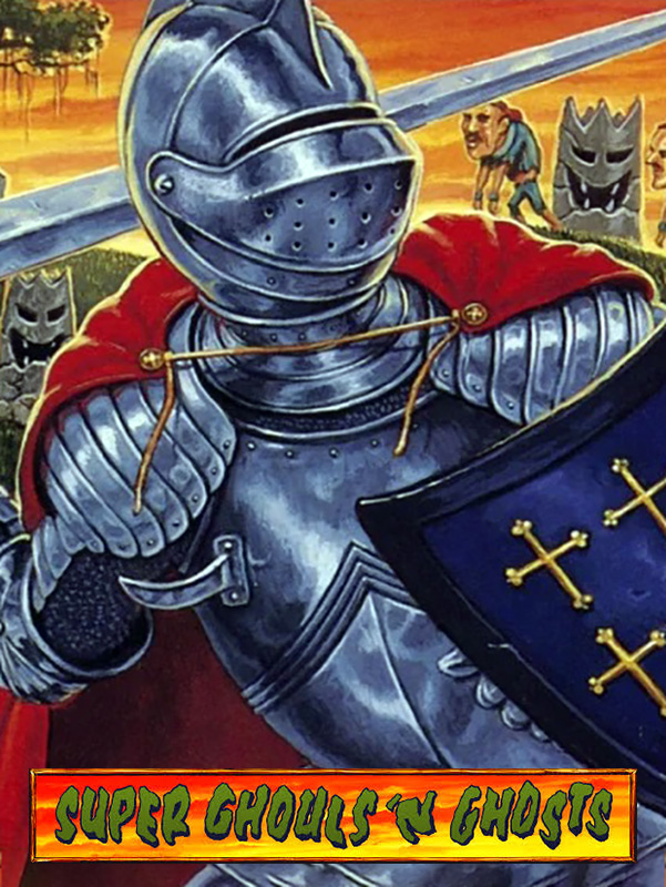 Game cover: Super Ghouls'n Ghosts