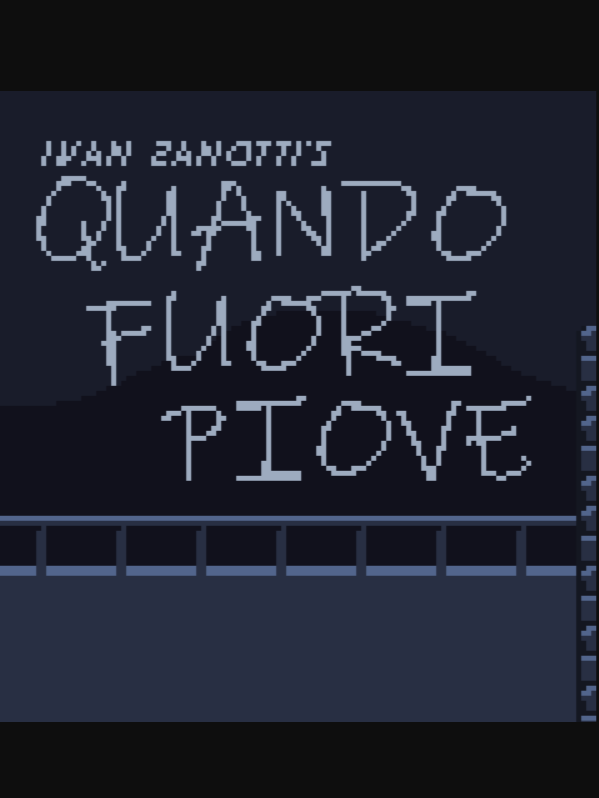 Game cover: Quando fuori piove