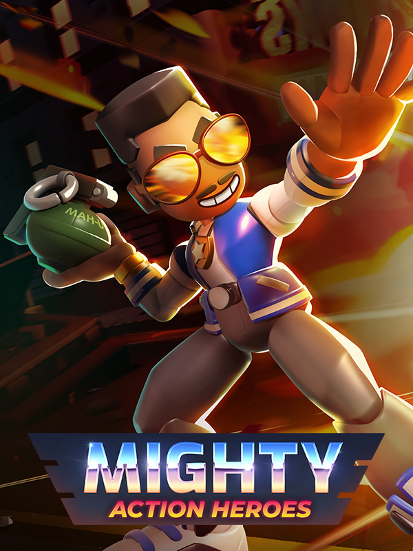 Game cover: Mighty Action Heroes