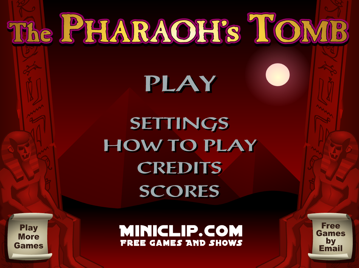 Game cover: The Pharaoh's Tomb
